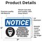 Signmission 5 in Height, 7 in Width, Vinyl Decal, Rectangle OS-2PACK-NS-D-57-L-17203 - alternate 6